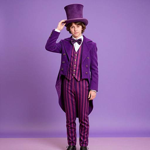 Violet Willy Wonka Inspired Costume