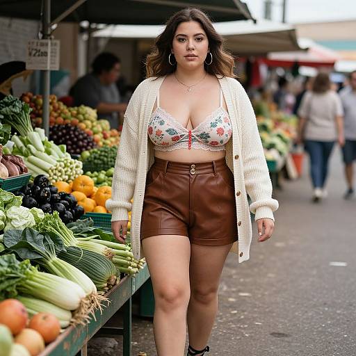Plus-Size Boho Fashion in Market
