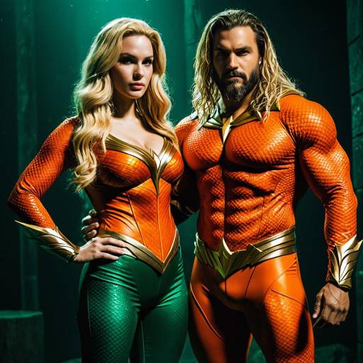 Dramatic Aquaman Cosplay Costume Showcase