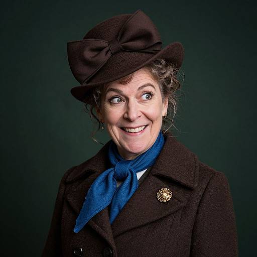 Mischievous Victorian Woman Portrait