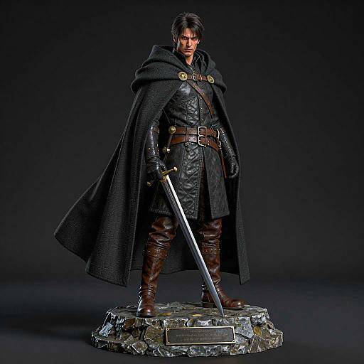 Dark Fantasy Character Portrait Photography