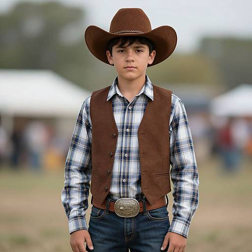 Country Cowboy Outfit Portrait