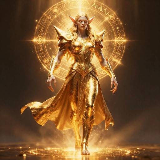 Arcane Golem Heroic Heavenly Runebound Sentinel