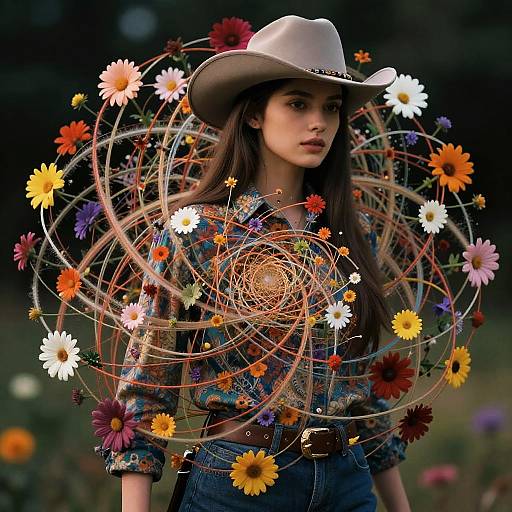 Ultra-Realistic Cinematic Flower Chaos