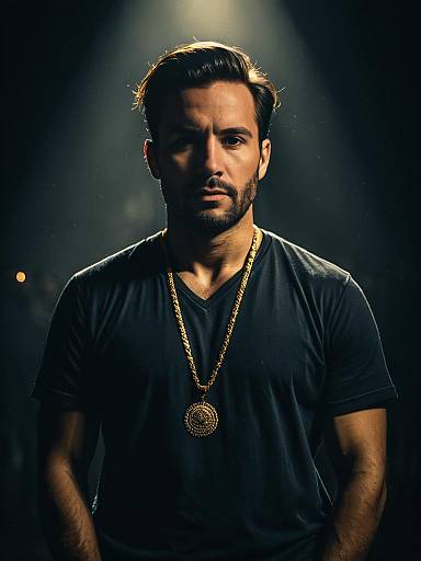 Photorealistic Summer Festival Portrait