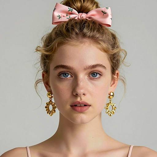 Portrait of a Young Woman with Style