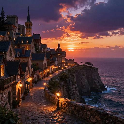 Velaris ACOTAR Fantasy Cityscape Wallpaper