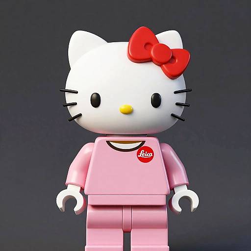 Leica Q Hello Kitty Minifigure Design