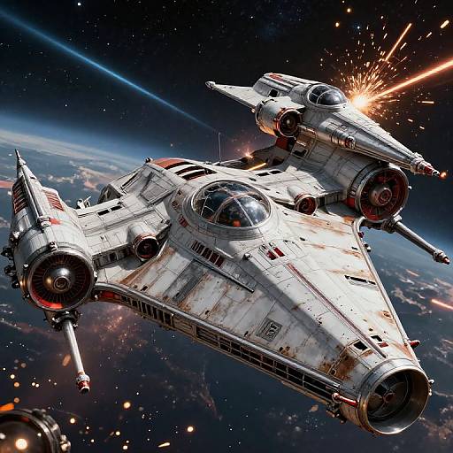 Unique Star Wars Starfighter Design