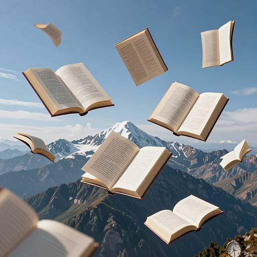 Floating Mountains with Ancient Truths