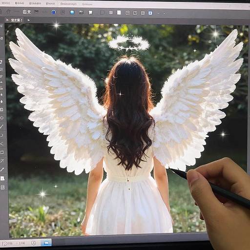 Angel Wings Photo Editing Tutorial