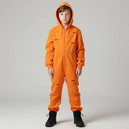 Solo Male in Orange Jumpsuit