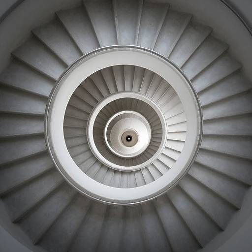 Ethereal Spiral Staircase to Realms