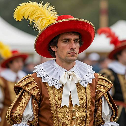 Photorealistic Matador Portrait in Baroque Costume