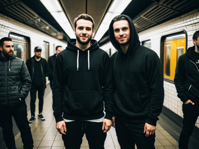 Rave Vibes: Subway Face Swap Art