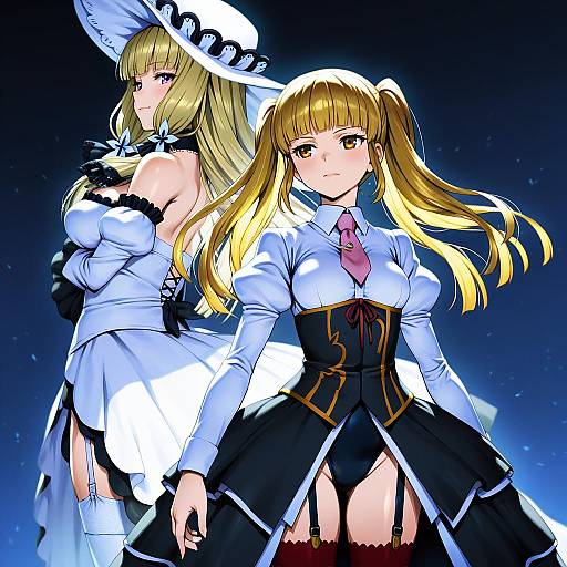 Illustration of Asmodeus (umineko), umineko no naku koro ni in the style of Chyko7080