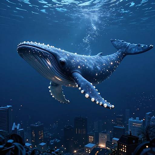 City Inside a Colossal Whale