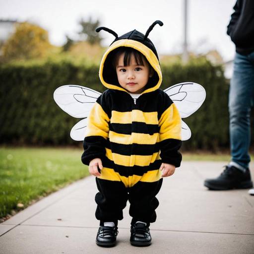 Realistic Infant Bumble Bee Costume Photo