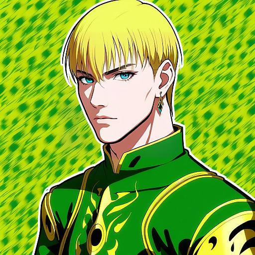 Illustration of Jason (fate), fate (series) in the style of Mil (xration)