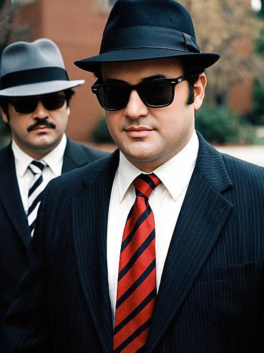 Stylish Blues Brothers Costume for Adults