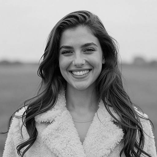 Charming Smiles in Black and White