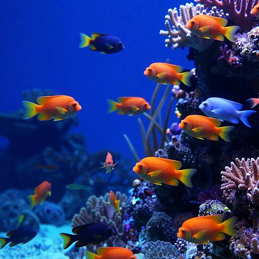 Surreal Vibrant Underwater Fantasy