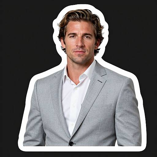 Stylish American Politician Car Sticker