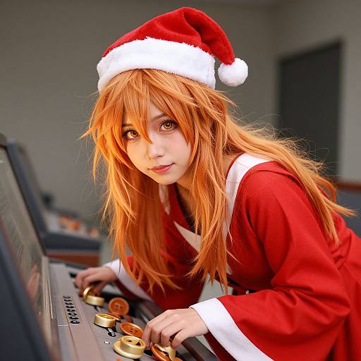 Photorealistic Amber-Eyed Halloween