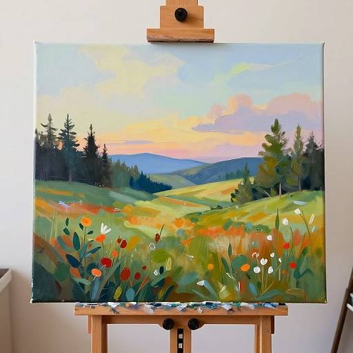 Living Canvas of Emotional Landscapes