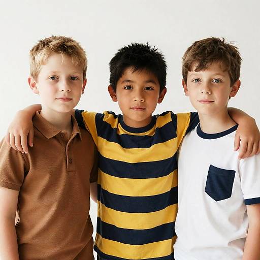 Three Friends: A Cherished Moment