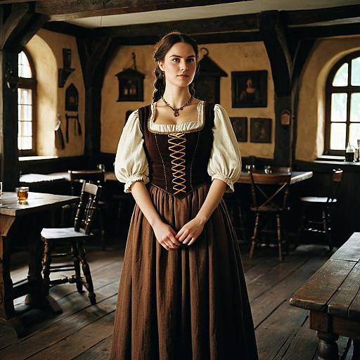 Medieval Tavern Wench Costume