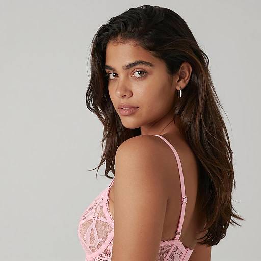 Portrait of a Brown-Skinned Woman