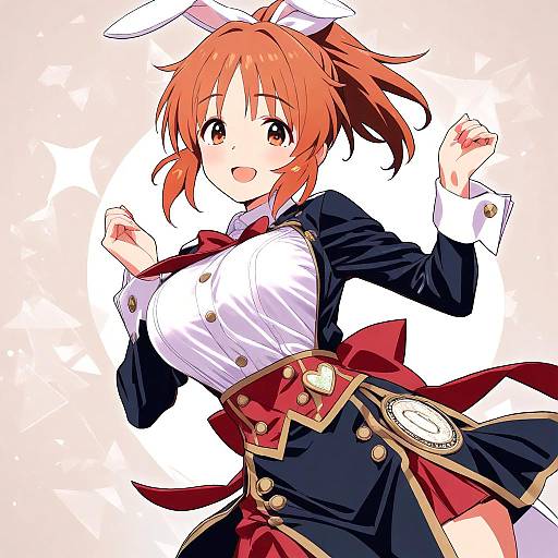 Illustration of Abe nana, idolmaster in the style of Hayama kazusa