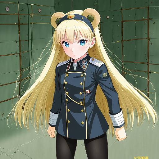 Illustration of Aleksandra i. pokryshkin, brave witches in the style of Fujima takuya