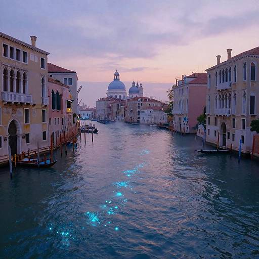 Surreal Rococo Vaporwave Venice Canals