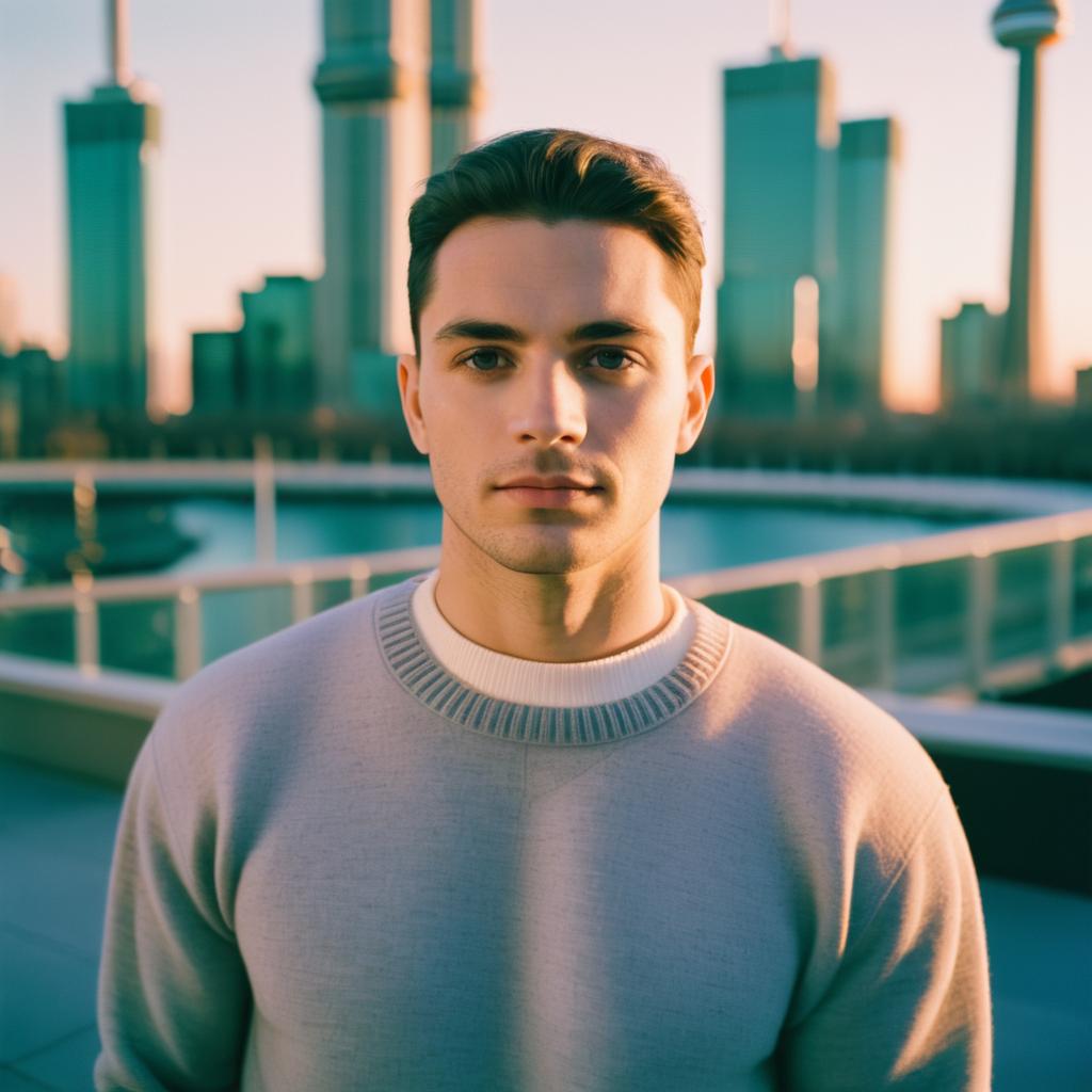 Vibrant Portrait of a Toronto Man