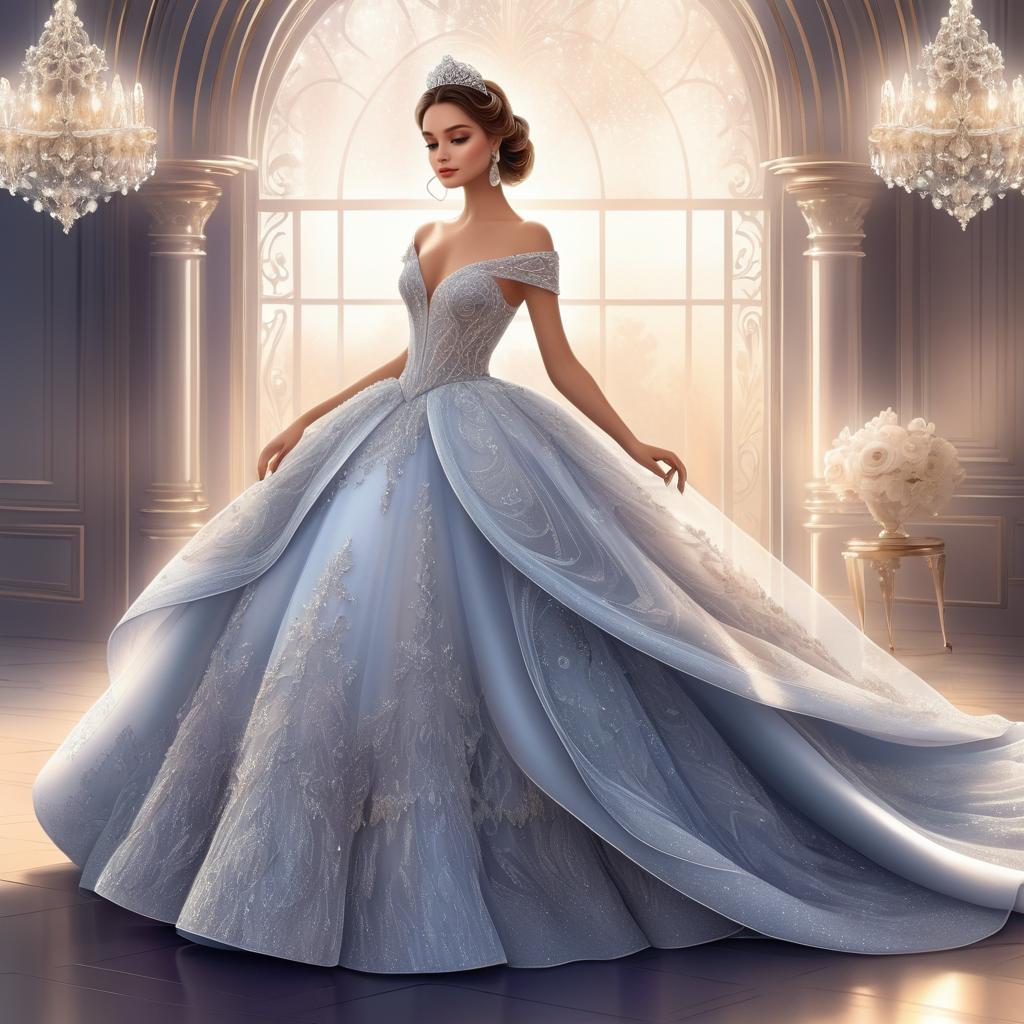 Elegant Sofia in a Stunning Ball Gown