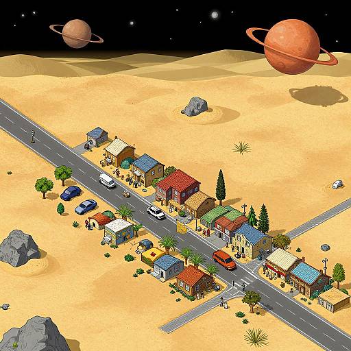 Desert Colony Main Street Adventure