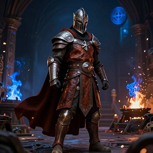 Fantasy Warrior Outfit Design