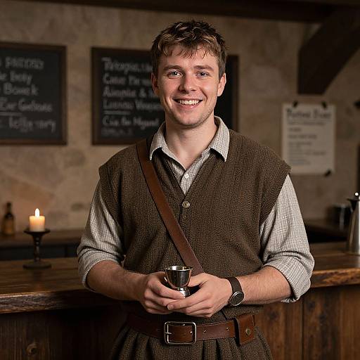 Friendly Medieval Tavern Proprietor