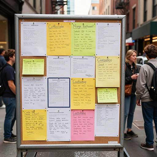 Urban Craigslist Bulletin Board Scene