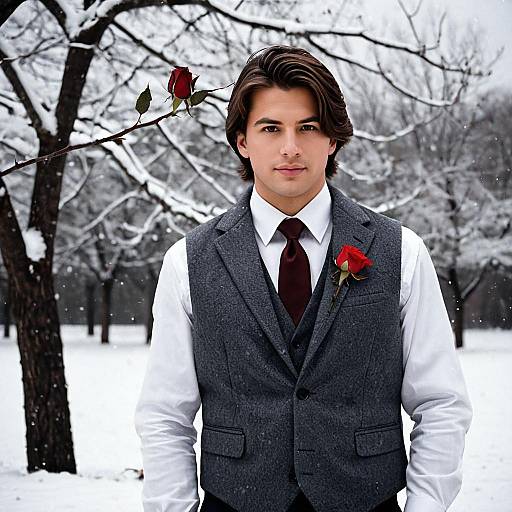 Stylish Winter Formal Outfit for Men