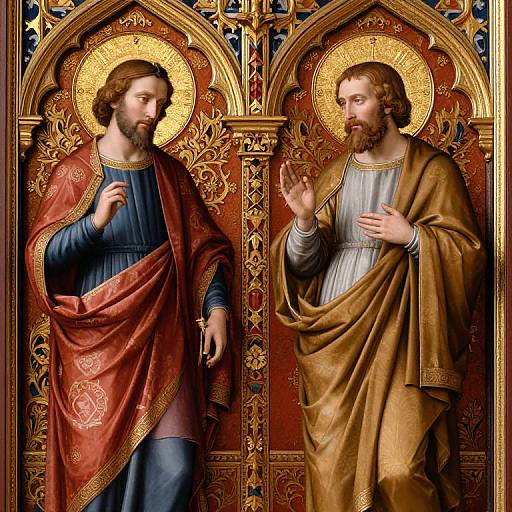 Saints Philip and James in English School Style