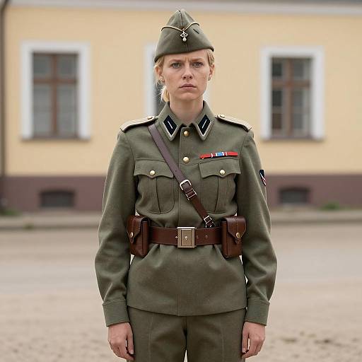 Photorealistic German Soldier in Uniform