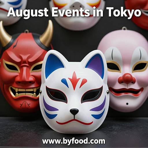 Vibrant Masks Showcase with Tokyo Events