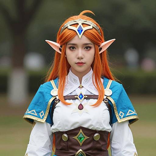 Detailed Midna Cosplay Portrait