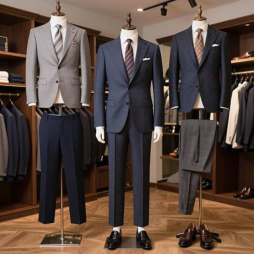 Elegant Suit Combination Generator