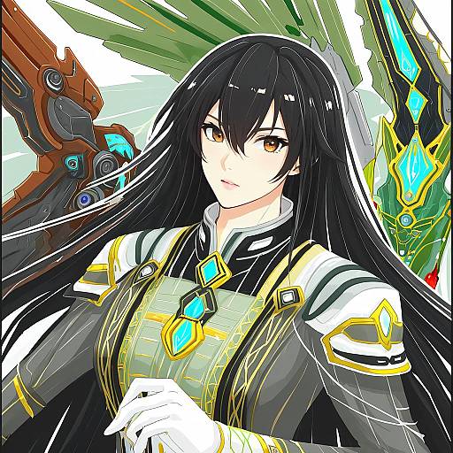 Illustration of Morag ladair (xenoblade), xenoblade chronicles (series) in the style of Enpe