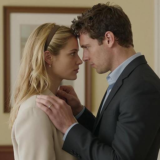 Intimate Moment Between Couple