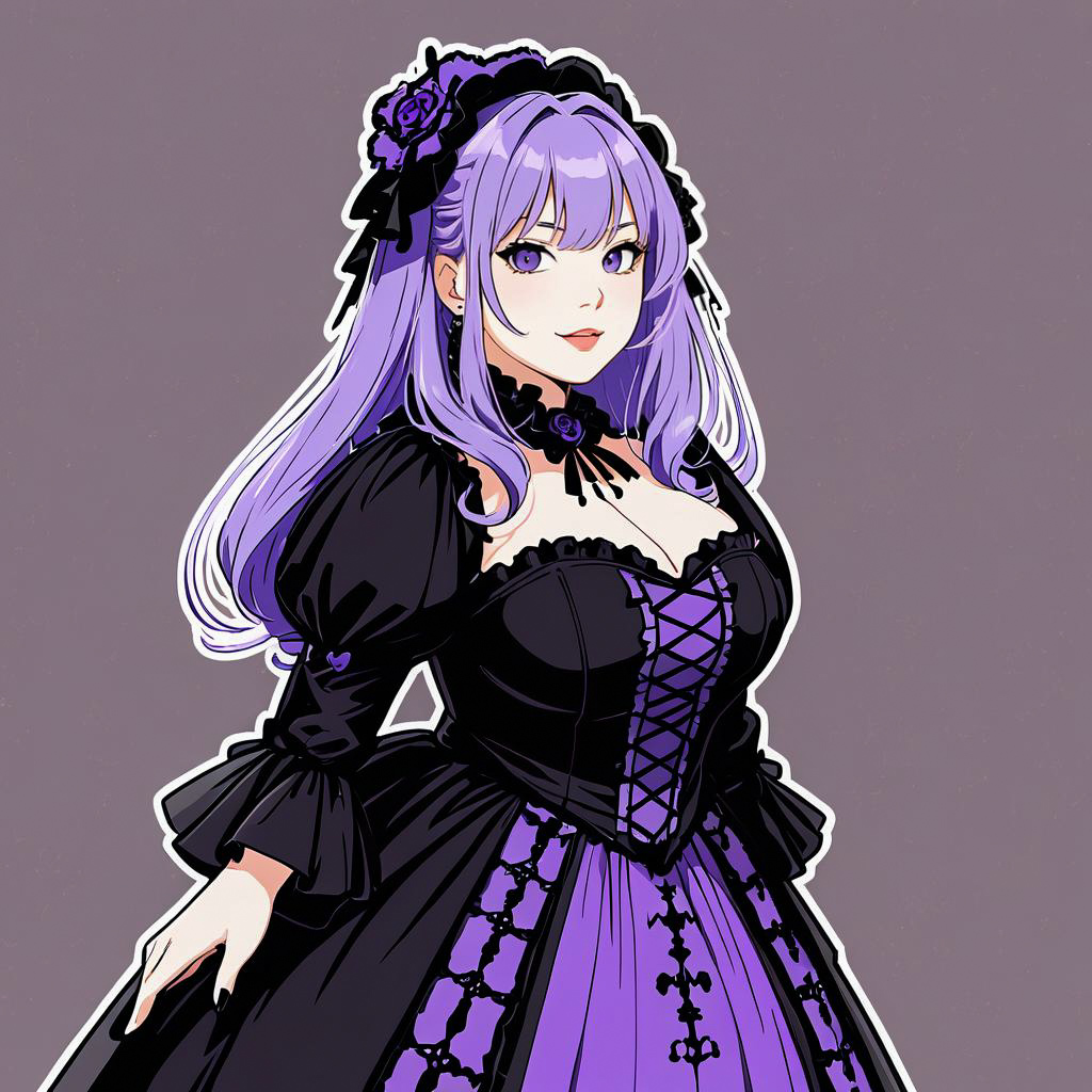 Smug Duchess in Gothic Lolita Style